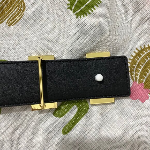 Hermes Gold 'h' Buckle Brown Leather Belt - Picture 3 of 8